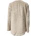 AMhomely Women's Double Fleece Hoodie | Plus Size Soft Teddy Fleece Jumper | V Neck Sweatshirt with Pocket | Winter Lounge Top | Khaki XXL - Buy Online on SooperMarket.com