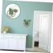 Abaodam 2pcs Shamrock Wooden Sign Hanging Front Door Wreaths Irish Party Wood St. Patrick's Day Pendants - Buy Online on SooperMarket.com