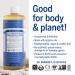 Dr. Bronners Peppermint Pure-Castile Liquid Soap 32oz 2-Pack - Organic 18-in-1 Soap for Face, Body, Hair, Laundry, Pets & Dishes - Concentrated, Vegan, Non-GMO - 32 Fl Oz (Pack of 2) - Buy Online on SooperMarket.com
