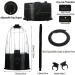 Coospider Reptile Fogger Terrariums Humidifier Fog Machine Mister 3L Large Tank 380L/hr High Volume Fog Ideal for Paludarium/Vivarium/Reptiles/Amphibians/Herps - Buy Online on SooperMarket.com