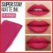 Maybelline Super Stay Matte Ink Liquid Lipstick in Pathfinder Berry Pink - 16H Wear - 0.17 Fl Oz - Buy Online on SooperMarket.com