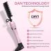 Ceramic Hot Comb for Wigs Afro Hair & Beard | Anti-Scald Straightening Comb | Electric Press Comb with Adjustable Temperatures | Dual Voltage | 60 Min Auto Shut Off | Pink - Buy Online on SooperMarket.com