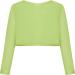 Bonny Billy Girls Green Knitted Cotton Cardigan Shrug - Size 4-5 Years - Buy Online on SooperMarket.com
