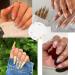 5D Embossed Spring Daisy Nail Art Stickers - Self-Adhesive White Yellow Flower Decals - Buy Online on SooperMarket.com