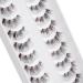 3D False Eyelashes - Handmade Natural Look Fluffy Strip Lashes | 10 Pair Multipack - Buy Online on SooperMarket.com
