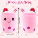 Guiffly Bubble Tea Plush Boba Fluffy Cuddle Pillow Toy - Pink - Buy Online on SooperMarket.com