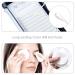 Colored 13mm White D Curl Easy Fan 0.07mm Eyelash Extensions - Self Premade Volume Lash Supplies - Buy Online on SooperMarket.com