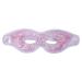 Reusable Gel Bead Eye Pack Hot Cold Compress Pack Eye Mask for Fatigue Relief Skin Friendly Soft Silicone Gel Eye Pad Versatile Gel Bead Eye Cover for Dark Circles Migraines Eye Surgery(Purple)