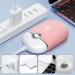 Geisofu USB Mini Portable Bladeless Fan for Eyelash Extension - Rechargeable & Electric (Light Pink) - Buy Online on SooperMarket.com