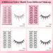 Manga Lashes 15mm 3D Japanese Wispy Spiky Eye False Eyelashes - 10 Pairs - Buy Online on SooperMarket.com