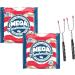 Mega Marshmallow & 2 Extendable Roasting Forks - Giant Extra Tasty Extra Fluffy Extra Large Fat Free Smores Roasting Mega Marshmallow - American Brand 1.1kg - Buy Online on SooperMarket.com