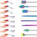 MAQUITA 8pcs Tungsten Steel Electric Nail Drill Bits Set - Manicure Pedicure Kit for Home Salon Use - Buy Online on SooperMarket.com