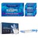 MySmile Teeth Whitening Kit(3 Teeth Whitening Gel Light and Tray 14 Sets Teeth Whitening Strip) Reduced Sensitivity Teeth Whitener for Teeth Whitening Fast Remove Smoking Coffee Wine Stains