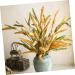 Warmhm 3pcs Simulated Ears of Corn Fake Wheat Ears Dried Wheat Stalks for Decorations Wheat Decoration Single Artificial Grass Plant Artificial Wheat Ears Stalks Vegetable Iron Goldenx3pcs 12X75CMx3pcs - Buy Online on SooperMarket.com
