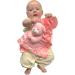 BUSHBABY Plush Teddy Comfort Blanket Gift Set - Perfect 1st Birthday or Newborn Present for Girls - Pink Cube Box - 10cm - Buy Online on SooperMarket.com