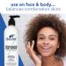 Moisturizer for Sensitive Skin 16oz | Non-Comedogenic Zinc Oxide Lotion | Paraben-Free Hypoallergenic & Fragrance-Free | Sun Protection for Oily & Combination Skin | Vegan Argan Oil Gluten-Free - Buy Online on SooperMarket.com
