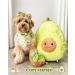 Cute Avocado Plush Toy 11.81 Inches - Soft Fruit Stuffed Cushion Doll for Kids - Bedroom Decoration Gift - Christmas Birthday Valentine - No Legs - Buy Online on SooperMarket.com