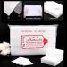 Sularpek 650 Pcs Nail Wipes Cotton Pads for Gel Polish Removal with Cuticle Pusher - Lint Free Nail Art Polish Remover - Buy Online on SooperMarket.com