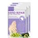 P-beauty hand mask 3 pairs of lavender |Moisture gloves |Collagen and vitamin -rich hand mask for cracked dry rough hands |Hand cream & care cream |Anti-aging |Peeling mask