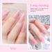 French Manicure Foundation Dip Powder Set - 28g/Box, Pink & White Colors, No UV/LED Cure, 1oz per box - Clear Pink Dip-Clear Pink-UKA - Buy Online on SooperMarket.com