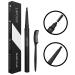LAVOSSY Beard Filler for Men Black - Long Lasting and Easy to Use Waterproof Beard Filling Pen Kit with Blending Brush results in a sleek & natural looking Beard Liner and Beard Darkner for Men