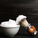 Cambridge Cut Throat Luxury Men's Shaving Brush - Premium Synthetic Silvertip Badger Bristles for Soap, Foam, or Cream - Vegan Friendly Male Grooming Gift - Buy Online on SooperMarket.com