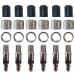 Plabbdpl parts dunlop valve 24pcs bicycle valve flash valve replacement set use with seal valve cap accessories spare parts city bike trekking bike Puky wheel bike valve change