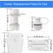 Cooler Replacement Parts Kit for Igloo Coolers  Cooler Plastic Hinges  Cooler Latches and Screws Combo  Threaded Cooler Drain Plug and Triple-Snap Cooler Drain Plug - Buy Online on SooperMarket.com