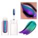 ecofavor Liquid Eyeshadow Multichrome  Metallic Colorful Glitter Shimmer Metal Bright Liquid Eye Shadows  Sparkle High Pigmented Long lasting Liquid Eyeshadow  Color Shift Violet Blue Teal Green 10