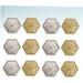 KOMBIUDA Wedding Stuff 12pcs Sugar Container Candy Container Hexagon Candy Holders Candy Box Candy Stand Western Style - Buy Online on SooperMarket.com