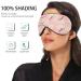 WELLDAY Cute Berry Floral Sleep Mask - Adjustable Comfort Blindfold for Men and Women - Buy Online on SooperMarket.com