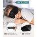 Upgraded Bluetooth 5.4 3D Sleep Mask Dual Sides Breathable Sleep Headphones up to 14-Hour Stand-by Bluetooth Eye Masks Wireless Earphones Eye Mask for Sleeping Cool Tech Gadget Travel Essentials Loup Pour Dormir Black - Buy Online on SooperMarket.com