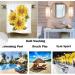 Pfrewn Vintage Sunflowers Hand Towel 16x30 - Ultra Soft & Absorbent | Small Bath & Kitchen Towel for Spring & Summer D cor - Buy Online on SooperMarket.com