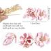 inSowni 4 Pack Luxury Glitter Butterfly Metal French Barrettes for Women Girls - Sparkly Jeweled Gems Crystals Rhinestones Hair Clips (4PCS S3) - Buy Online on SooperMarket.com