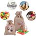 PLAFOPE Holiday Bags 12pcs Christmas Drawstring Bag Candy Bags Xmas Candy Bag Drawstring Storage Bags Miss Cartoon - Buy Online on SooperMarket.com