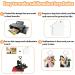 90Pcs Sublimation Keychain Blanks Bulk - DIY MDF Keychains with Rings for Heat Transfer - Double-Sided Printed - 6 Shapes Ornament Blanks - Buy Online on SooperMarket.com