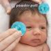 Body Powder Puff - Ultra Soft Round Face Body Powder Puff with Ribbon Bow - Body Powder Applicator for Baby Kid Adult Makeup Tool for Home & Travel Blue - Buy Online on SooperMarket.com