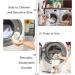 6-Pack Wool Dryer Balls - Reusable Laundry Balls for Natural Fabric Softening and Wrinkle Release - Organic Eco-Friendly Dryer Balls for Pet Hair Removal - Drying Ball Alternative to Dryer Sheets - Buy Online on SooperMarket.com