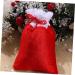 OFFSCH 8pcs Christmas Plush Bag Decor Xmas Present Bags Candy Storage Pouch Christmas Tree Pendant - Buy Online on SooperMarket.com