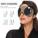Haskirky Light Blocking Eye Mask - Breathable & Adjustable for Adults - Perfect for Travel, Yoga & Deep Sleep - Buy Online on SooperMarket.com