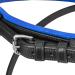 Sunride English Combined Bridle Hawaii with Reins - Soft Real Leather Adjustable & Anatomical - COB Black/Blue - International Shipping Available - Buy Online on SooperMarket.com