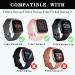 BOTNUW 4 Pack Elastic Bands for Fitbit Versa Smart Watch - Adjustable Nylon Straps for Women Men - Boho Green, Colorful, Leopard Prints - Buy Online on SooperMarket.com