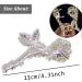 2Pcs Metallic Rose Hair Claw Clips - Medium Size Elegant Floral Barrettes for Women with Thick or Thin Hair - Strong Hold and Stylish Hair Accessory - Buy Online on SooperMarket.com