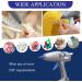 BLEDs Full-Size Hot Glue Gun 80 & 120W | Dual High Temp Anti-Dripping Large Glue Gun with Stand-Up Design | Includes 12 Glue Sticks for Craft, Art, DIY Projects - Buy Online on SooperMarket.com