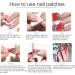 20 Pcs Semi Cured Gel Nail Strips With Soft Glossy Gel Finish Long Lasting Nail Wraps Glitter Gel Nail Stickers Convenient And Easy To Use Nail Sticker Ze0531 - Buy Online on SooperMarket.com