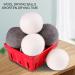 Wool Drying Balls 6Pcs Reusable Skin Friendly Static Reduction Time Saving Fabric Softener Ball Household Lightweight Portable Wool Drying Balls for Clothes Laundry (6cm) - Buy Online on SooperMarket.com