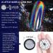 Holographic Nail Powder Set - Chrome Rainbow Unicorn Effect with Sponge Tool - 3pcs 0.04oz - Nail Art Glitter Dust for DIY Manicure - Buy Online on SooperMarket.com