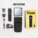Tooletries The Shearer - Electric Groin & Body Hair Trimmer | Waterproof USB-C Rechargeable Men's Hygiene Shaver with Replaceable Ceramic Blade Heads - Buy Online on SooperMarket.com