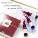 DAGEDA 6-Piece Wine Lip Tint Set | Long-Lasting Waterproof Matte Lipstick Stain | 6 Velvety Liquid Colors | Non-Stick Cup Makeup Gift Kit for Women (Color B) - Buy Online on SooperMarket.com