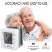 Automatic Wrist Blood Pressure Monitor with Large LCD Display - White - Buy Online on SooperMarket.com